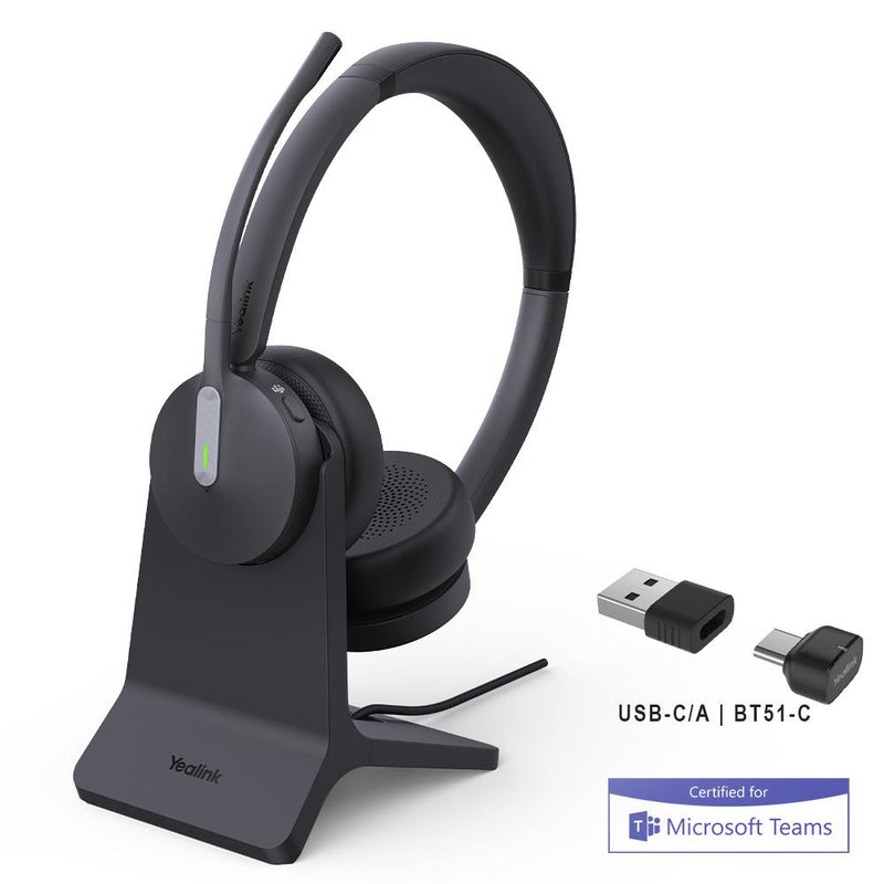 Yealink BH70 Dual with Stand Teams